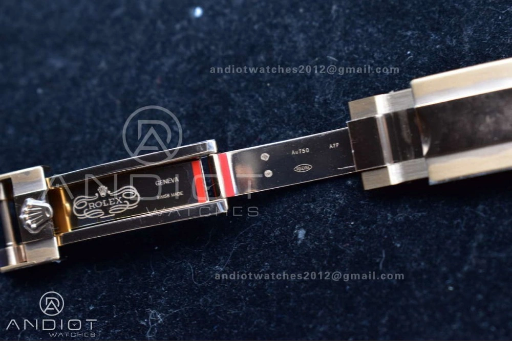 WellDesigned GMT Master II 126715 CHNR Gain Weight Gold Factory 1:1 Best Edition Black Dial on RG Bracelet VR3285 CHS 860