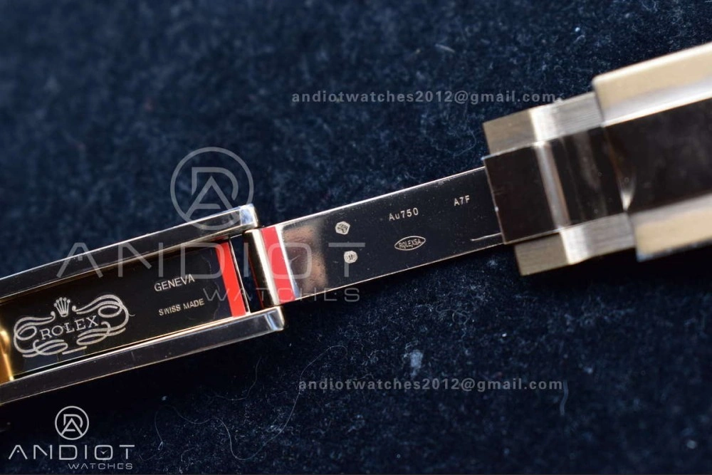 WellDesigned GMT Master II 126715 CHNR Gain Weight Gold Factory 1:1 Best Edition Black Dial on RG Bracelet VR3285 CHS 860