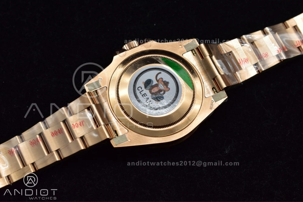 Popular GMT-Master II 126715CHNR Black Red Ceramic Clean Factory Best Edition on SS RG Bracelet DD3285 CHS 882