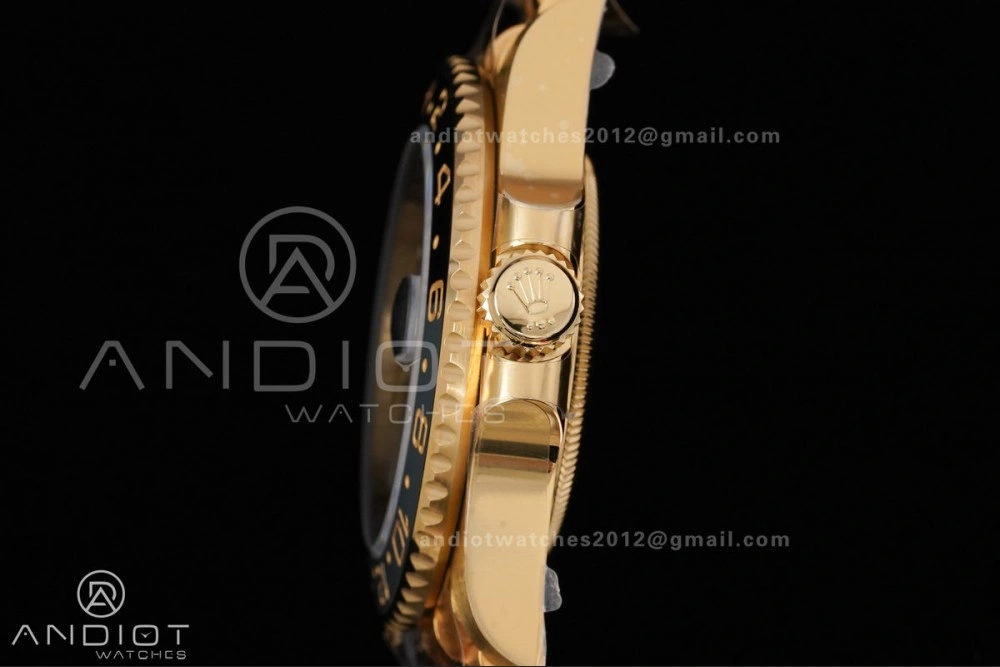Classic GMT Master II 126718 GRNR ARF Best Edition Black Dial on YG Jubilee Bracelet New SH3285 V 925