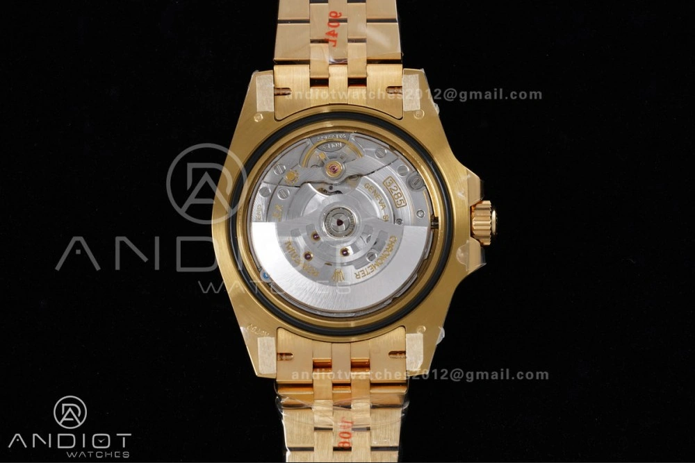 Classic GMT Master II 126718 GRNR ARF Best Edition Black Dial on YG Jubilee Bracelet New SH3285 V 925