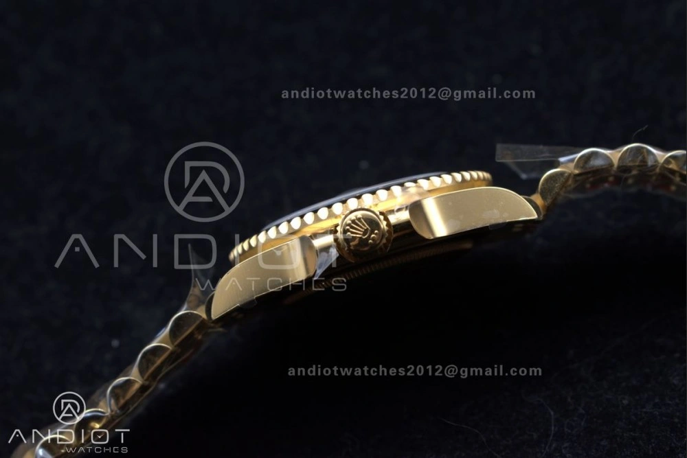 GMT Master II 126718 GRNR Clean 1:1 Best Edition Black Dial on YG Jubilee Bracelet DD3285 CHS Versatile 928