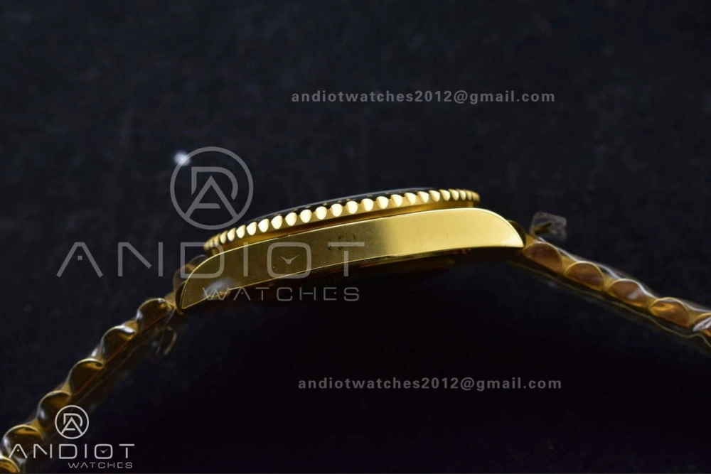 NewStyle GMT Master II 126718 GRNR Gain Weight Gold Factory 1:1 Best Edition Black Dial on YG Jubilee Bracelet VR3285 CHS 927