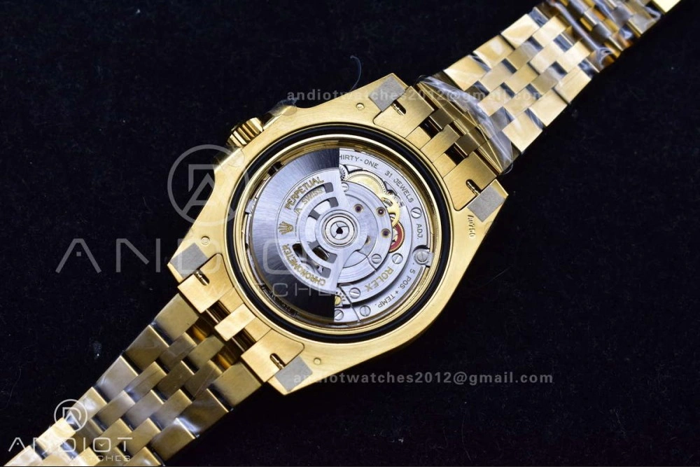 NewStyle GMT Master II 126718 GRNR Gain Weight Gold Factory 1:1 Best Edition Black Dial on YG Jubilee Bracelet VR3285 CHS 927