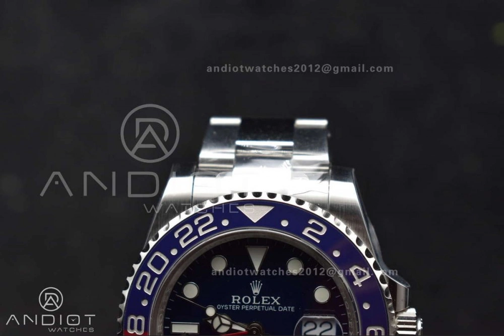 Bold GMT Master II 126719 BLRO Gain Weight Gold Factory 1:1 Best Edition Black Dial on Oyster Bracelet VR3285 CHS 929