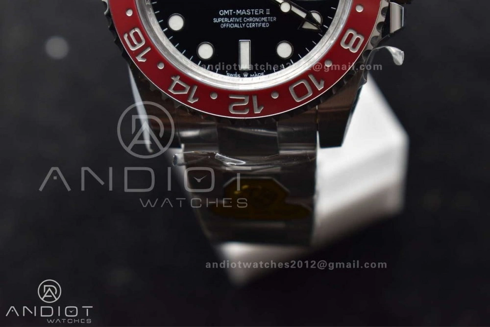 RelaxedFit GMT Master II 126719 BLRO Gain Weight Gold Factory 1:1 Best Edition Blue Dial on Oyster Bracelet VR3285 CHS 866