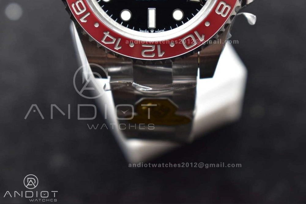 RelaxedFit GMT Master II 126719 BLRO Gain Weight Gold Factory 1:1 Best Edition Blue Dial on Oyster Bracelet VR3285 CHS 866