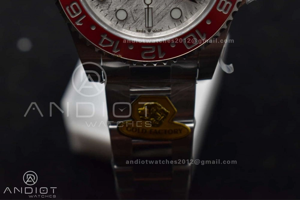 Modern GMT Master II 126719 BLRO Gain Weight Gold Factory 1:1 Best Edition Real Meteorite Dial on Oyster Bracelet VR3285 CHS 930