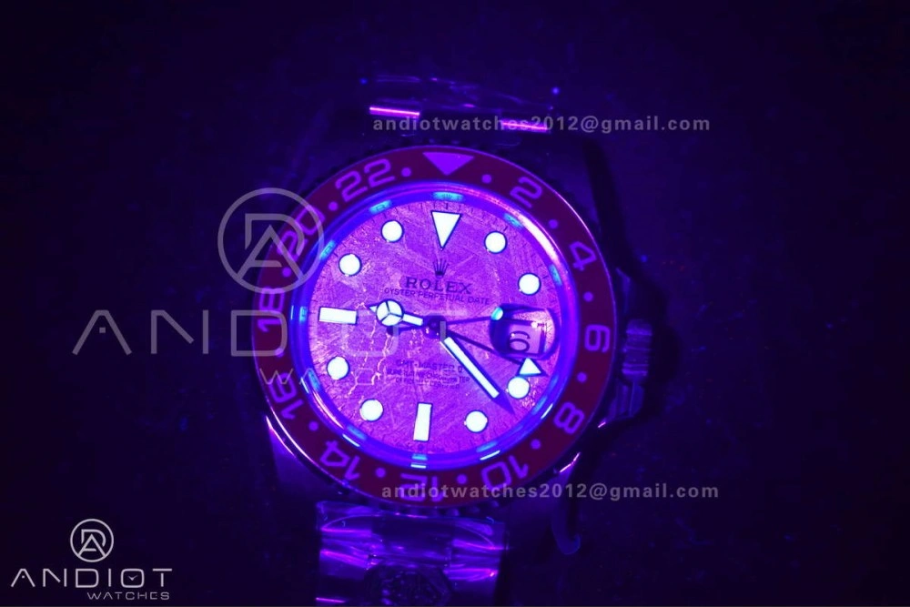 Modern GMT Master II 126719 BLRO Gain Weight Gold Factory 1:1 Best Edition Real Meteorite Dial on Oyster Bracelet VR3285 CHS 930