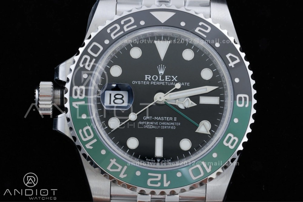 Affordable GMT Master II 126720 VTNR LHD 904L SS ARF 1:1 Best Edition on Jubilee Bracelet New SH3285 V 865