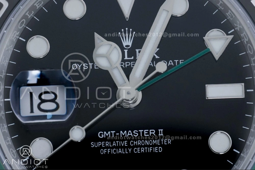 Affordable GMT Master II 126720 VTNR LHD 904L SS ARF 1:1 Best Edition on Jubilee Bracelet New SH3285 V 865