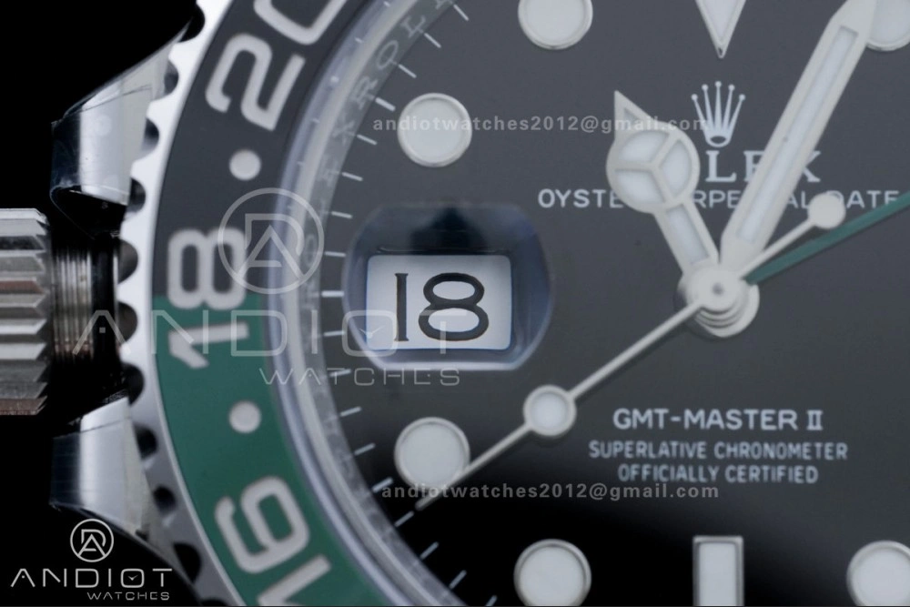 Affordable GMT Master II 126720 VTNR LHD 904L SS ARF 1:1 Best Edition on Jubilee Bracelet New SH3285 V 865