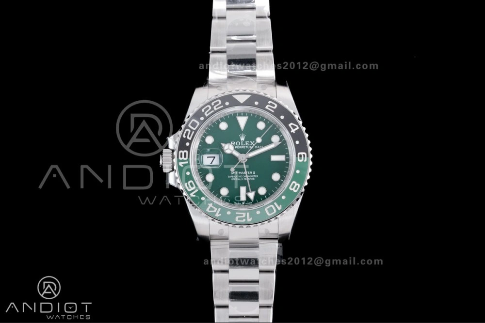 GMT-Master II 126729 VTNR 904L SS V3 VSF 1:1 Sprite Best Edition Green Dial On Oyster Bracelet DD ZipUp 884