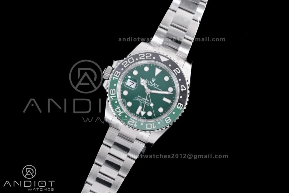 GMT-Master II 126729 VTNR 904L SS V3 VSF 1:1 Sprite Best Edition Green Dial On Oyster Bracelet DD ZipUp 884