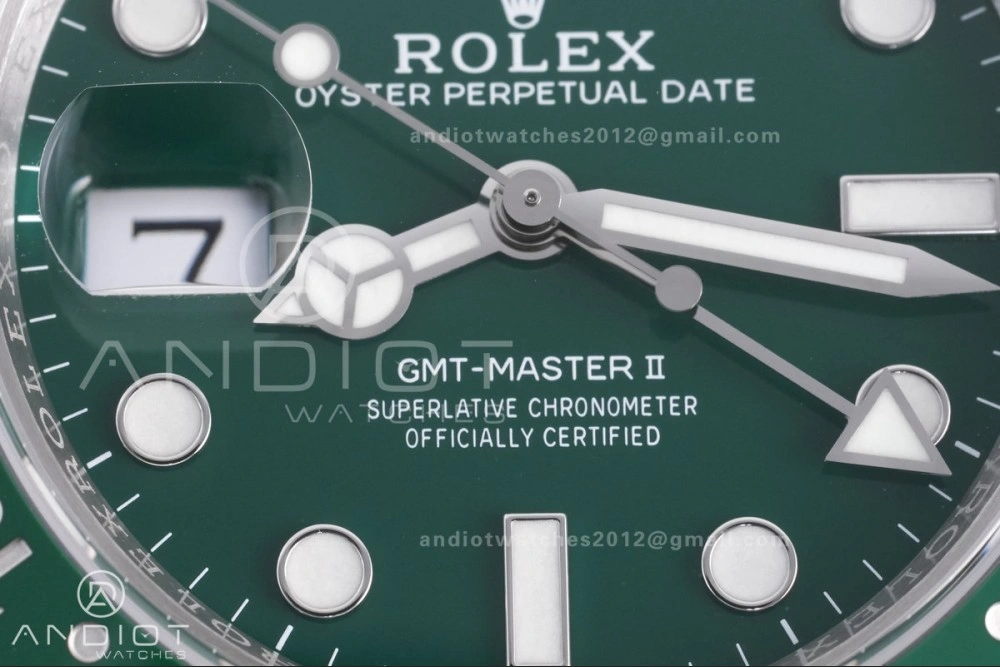 GMT-Master II 126729 VTNR 904L SS V3 VSF 1:1 Sprite Best Edition Green Dial On Oyster Bracelet DD ZipUp 884