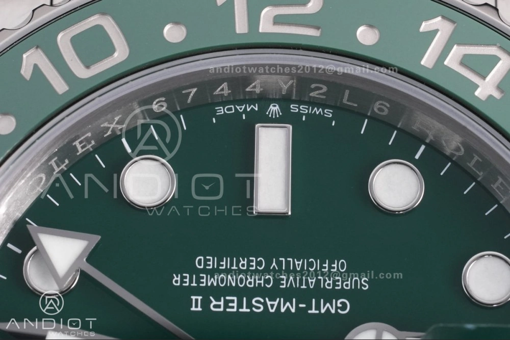 GMT-Master II 126729 VTNR 904L SS V3 VSF 1:1 Sprite Best Edition Green Dial On Oyster Bracelet DD ZipUp 884