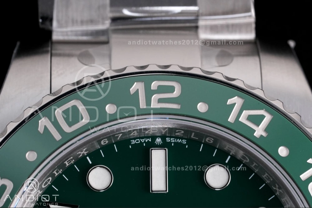 GMT-Master II 126729 VTNR 904L SS V3 VSF 1:1 Sprite Best Edition Green Dial On Oyster Bracelet DD ZipUp 884