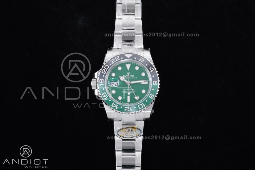 GMT Master II 126729 VTNR LHD 904L SS ARF Sprite 1:1 Best Edition on Oyster Bracelet New SH3285 V Stretchable 870