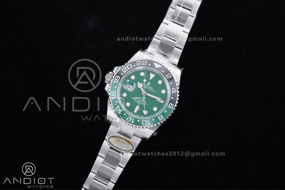 GMT Master II 126729 VTNR LHD 904L SS ARF Sprite 1:1 Best Edition on Oyster Bracelet New SH3285 V Stretchable 870