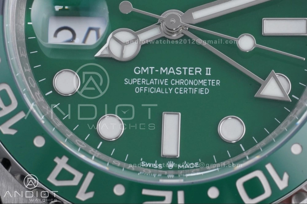 GMT Master II 126729 VTNR LHD 904L SS ARF Sprite 1:1 Best Edition on Oyster Bracelet New SH3285 V Stretchable 870