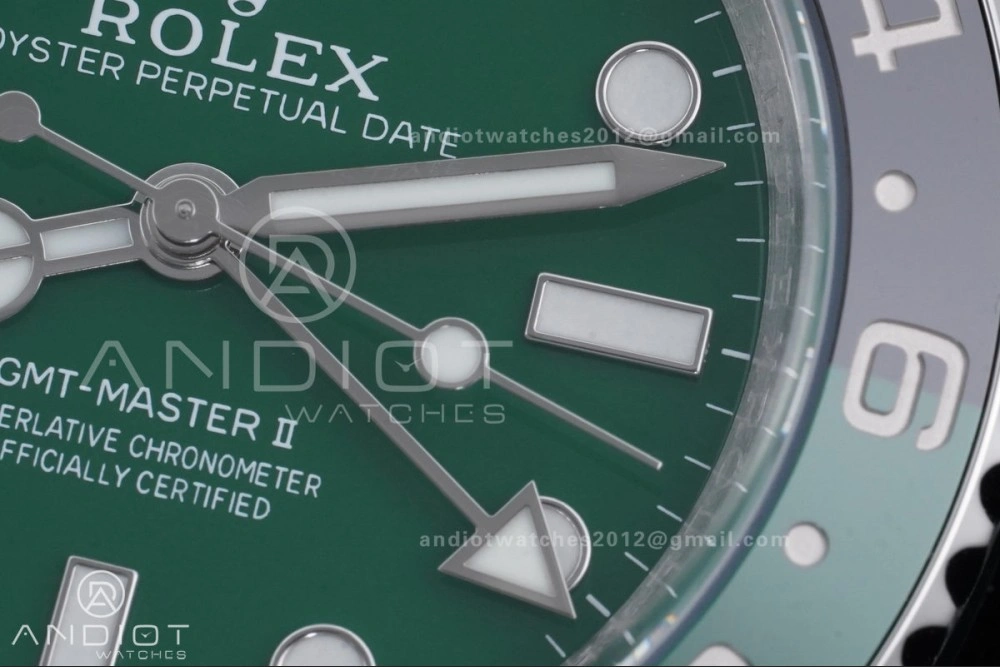 GMT Master II 126729 VTNR LHD 904L SS ARF Sprite 1:1 Best Edition on Oyster Bracelet New SH3285 V Stretchable 870