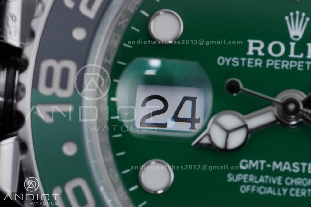 GMT Master II 126729 VTNR LHD 904L SS ARF Sprite 1:1 Best Edition on Oyster Bracelet New SH3285 V Stretchable 870