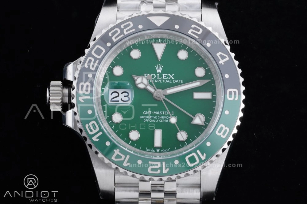 GMT Master II 126729 VTNR LHD 904L SS ARF Sprite 1:1 Best Edition on Oyster Jubilee New SH3285 V Snug 867