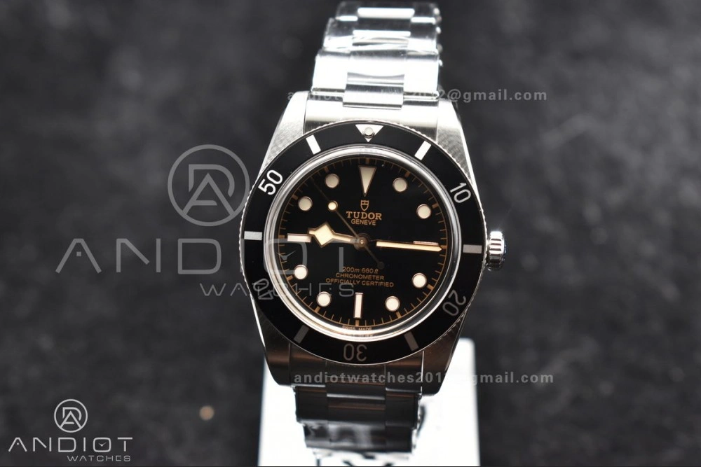 Heritage Black Bay 37mm SS ZF 1:1 Best Edition Black Dial on SS Bracelet A ModernLook 895