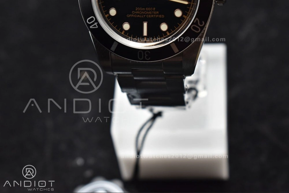 Heritage Black Bay 37mm SS ZF 1:1 Best Edition Black Dial on SS Bracelet A ModernLook 895