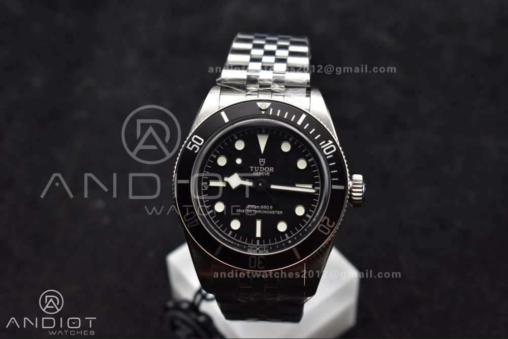 TopPick Heritage Black Bay 41mm SS ZF 1:1 Best Edition Black Dial on Jubilee Bracelet A 1267