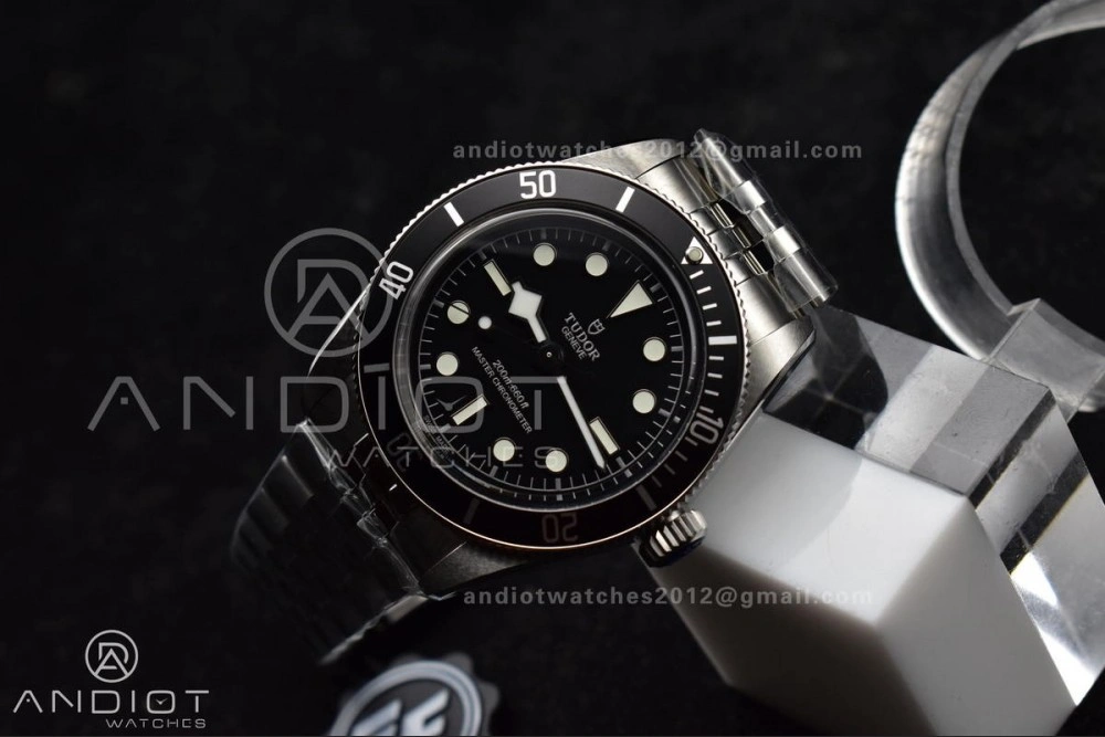 TopPick Heritage Black Bay 41mm SS ZF 1:1 Best Edition Black Dial on Jubilee Bracelet A 1267