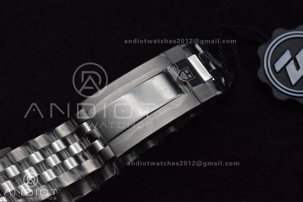 TopPick Heritage Black Bay 41mm SS ZF 1:1 Best Edition Black Dial on Jubilee Bracelet A 1267