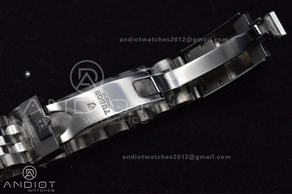 TopPick Heritage Black Bay 41mm SS ZF 1:1 Best Edition Black Dial on Jubilee Bracelet A 1267