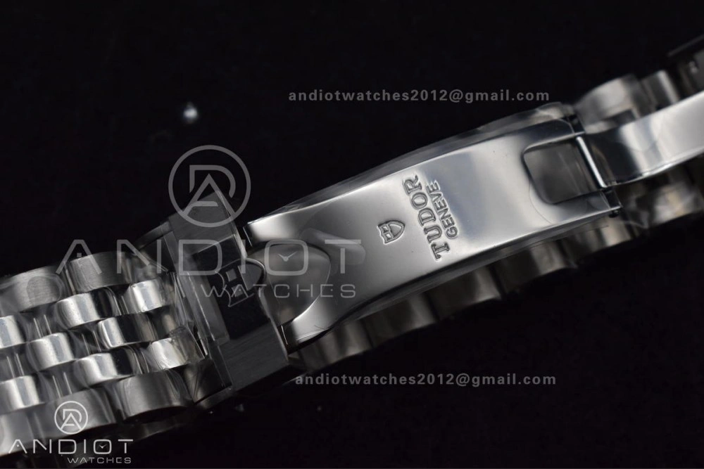 TopPick Heritage Black Bay 41mm SS ZF 1:1 Best Edition Black Dial on Jubilee Bracelet A 1267