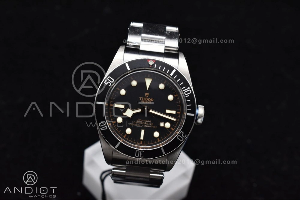 Snug Heritage Black Bay Black Bezel ZF 1:1 Best Edition on SS Bracelet A2824 V 1266