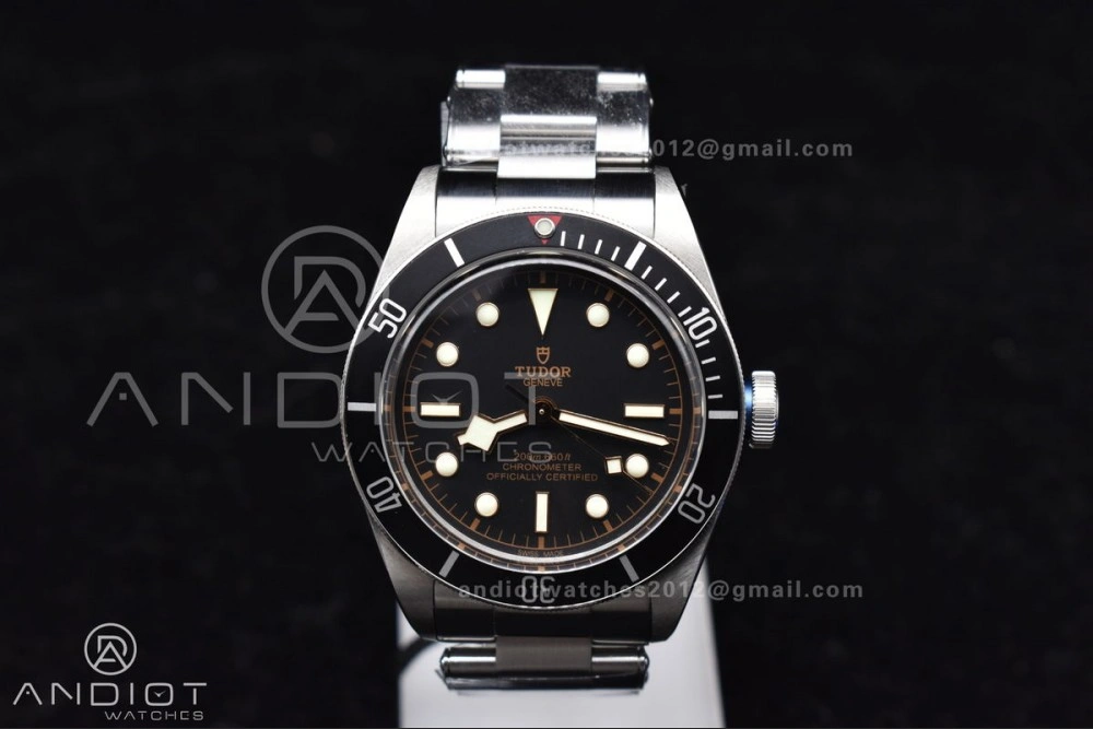 Snug Heritage Black Bay Black Bezel ZF 1:1 Best Edition on SS Bracelet A2824 V 1266