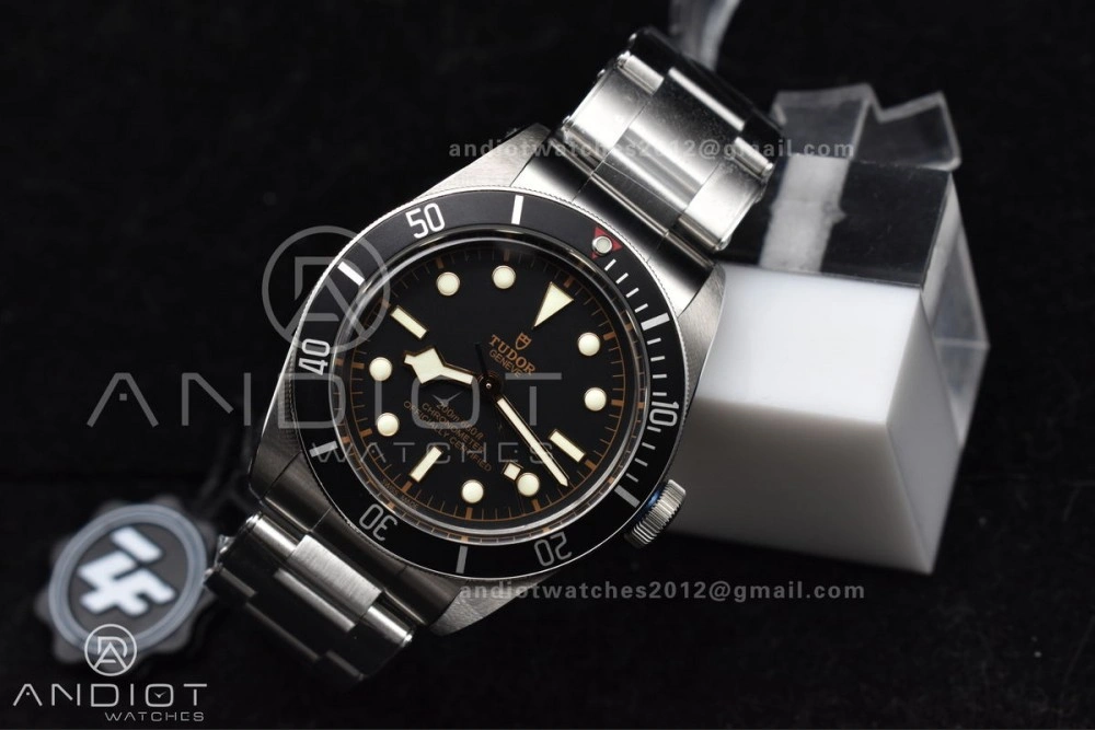 Snug Heritage Black Bay Black Bezel ZF 1:1 Best Edition on SS Bracelet A2824 V 1266
