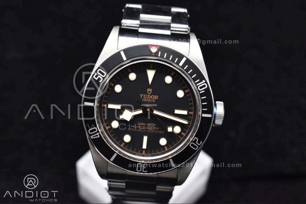 Snug Heritage Black Bay Black Bezel ZF 1:1 Best Edition on SS Bracelet A2824 V 1266