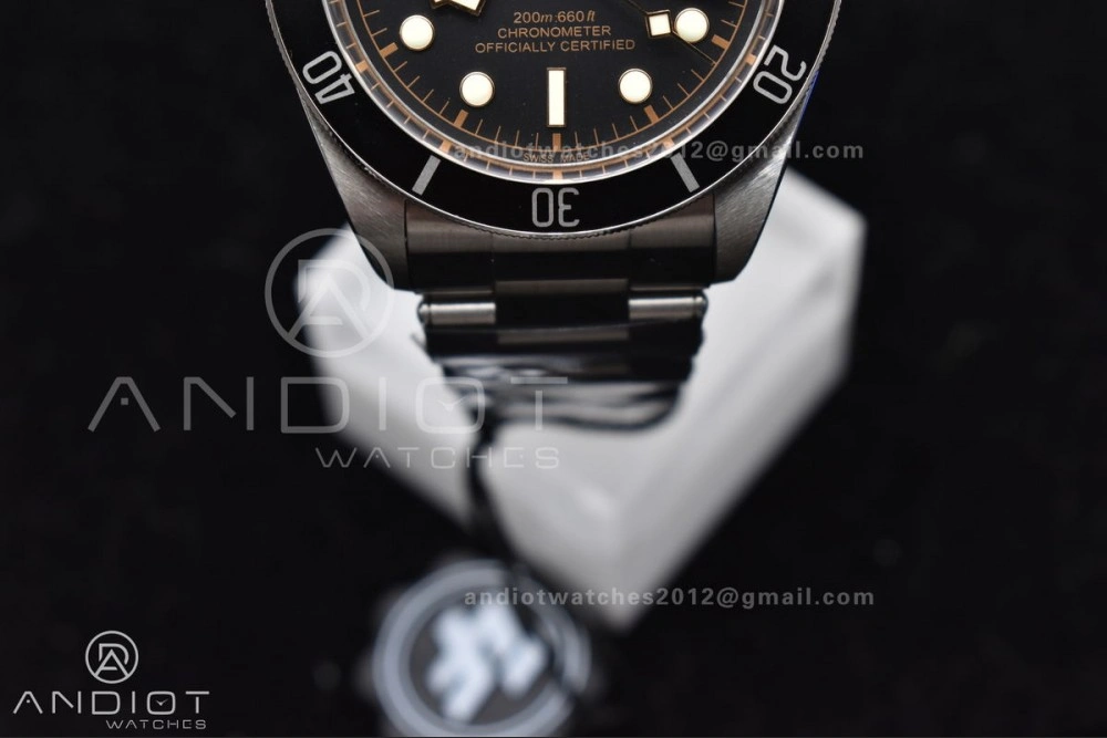 Snug Heritage Black Bay Black Bezel ZF 1:1 Best Edition on SS Bracelet A2824 V 1266