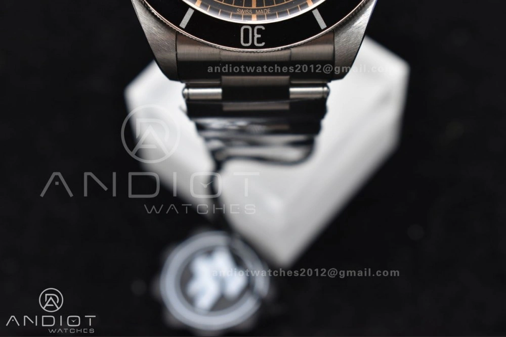 Snug Heritage Black Bay Black Bezel ZF 1:1 Best Edition on SS Bracelet A2824 V 1266