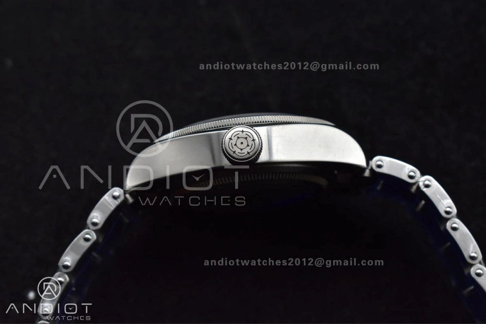 Attractive Heritage Black Bay Blue Bezel ZF 1:1 Best Edition on SS Bracelet A2824 V 1271
