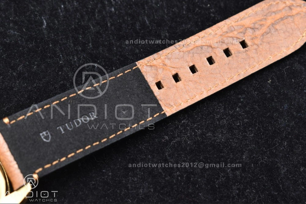 EasyCare Heritage Black Bay Bronze Blue XF 1:1 Best Edition on Aged Brown Leather Strap A2824 V3 (Free Nato Strap) 892