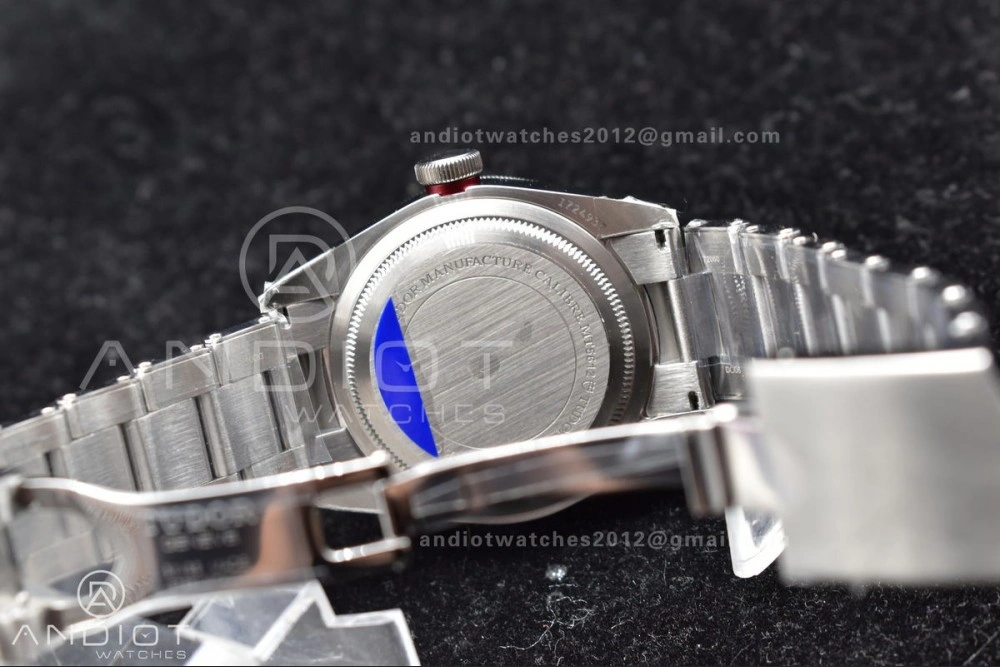 Packable Heritage Black Bay Red Bezel ZF 1:1 Best Edition on SS Bracelet A 1276
