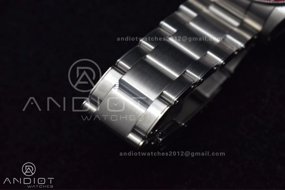 Packable Heritage Black Bay Red Bezel ZF 1:1 Best Edition on SS Bracelet A 1276