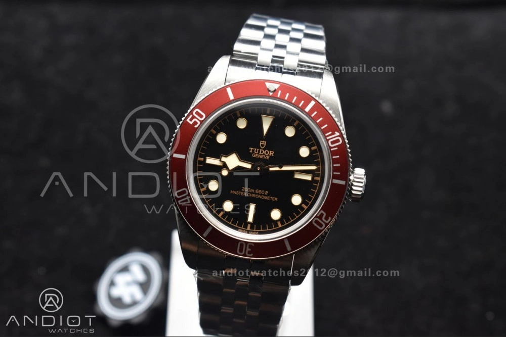 Heritage Black Bay Red Bezel ZF 1:1 Best Edition on SS Jubilee Bracelet A Sustainable 891
