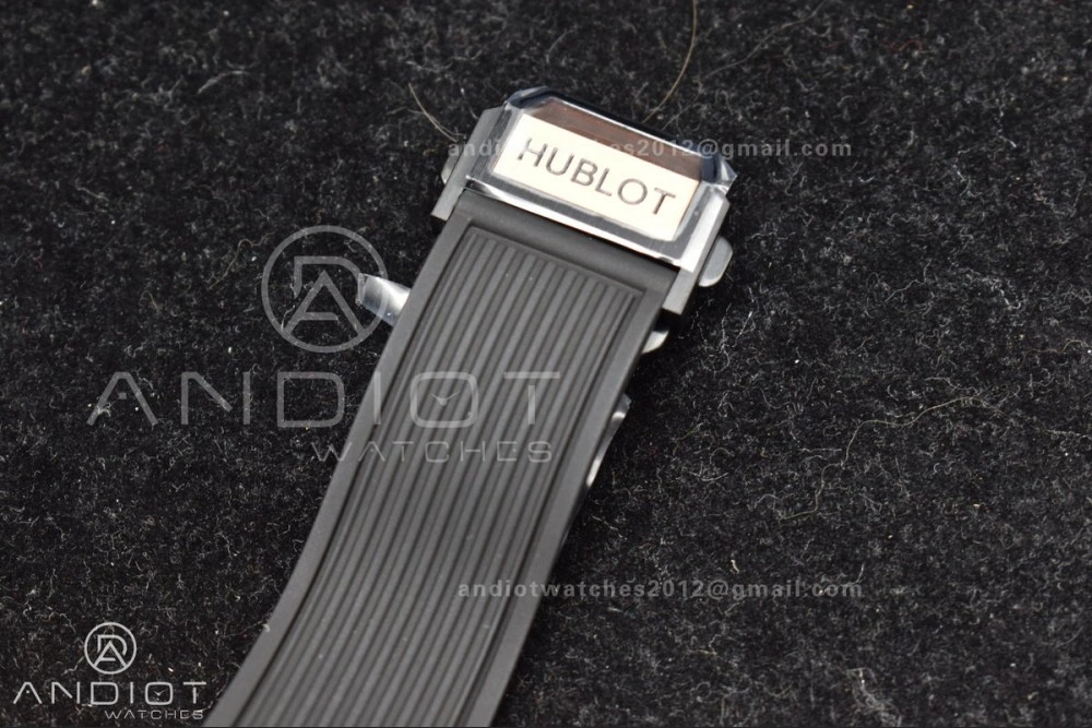 Packable Hublot Big Bang Unico RG ZF 1:1 Best Edition Skeleton Dial on Black Rubber Strap A 266