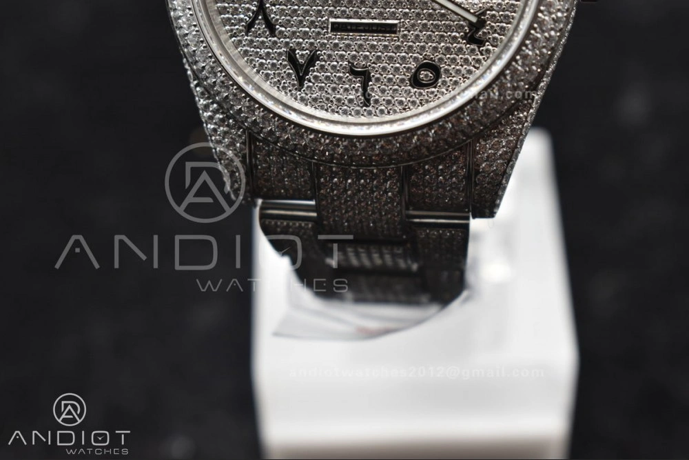 ZipUp JDF 41mm Best Version Diamond DateJust Arabic Markers with Numerical Date Wheel 900