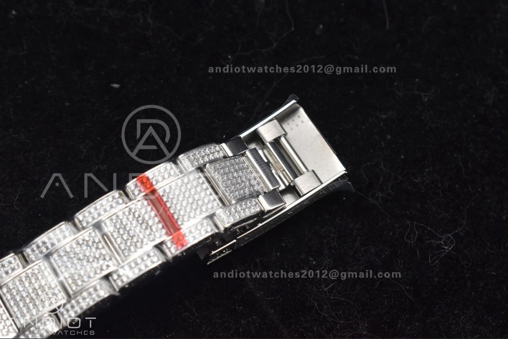 ZipUp JDF 41mm Best Version Diamond DateJust Arabic Markers with Numerical Date Wheel 900