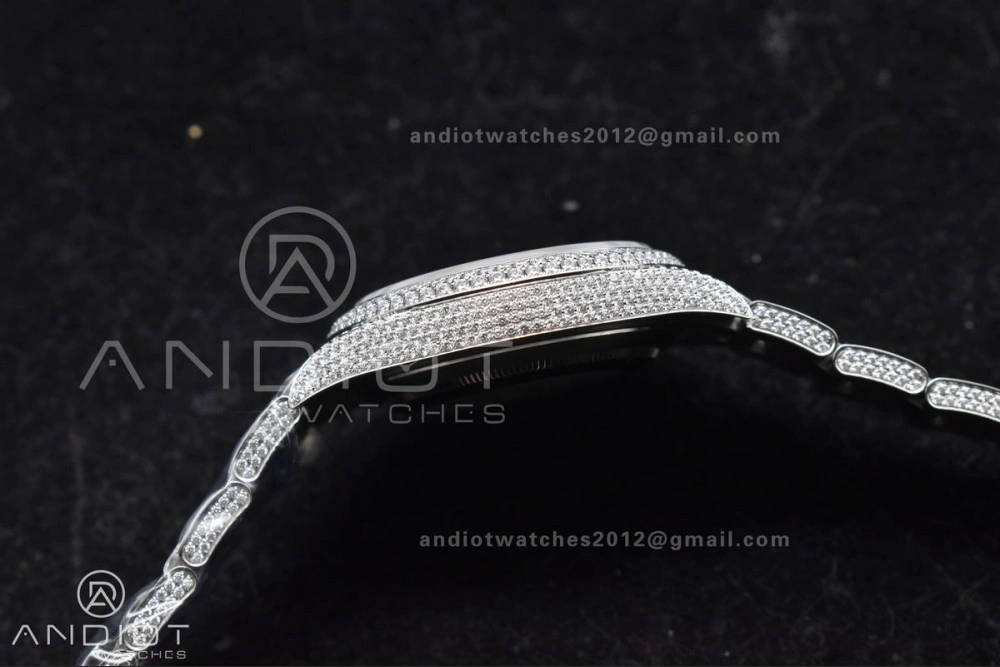 ZipUp JDF 41mm Best Version Diamond DateJust Arabic Markers with Numerical Date Wheel 900