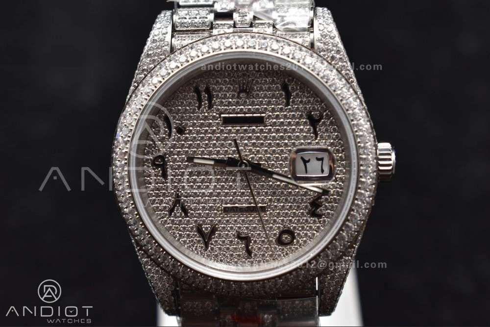 JDF 41mm Best Version Diamond DateJust Arabic Markers Trendsetting 896